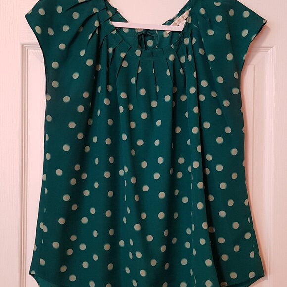 LC Lauren Conrad Women's Short Sleeve Swing Top ~ Size XL ~ EUC ~ - Picture 2 of 5